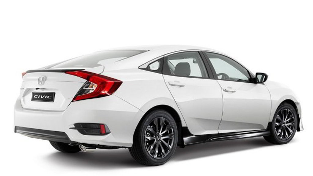 black当道,10代civic推出黑色套件包